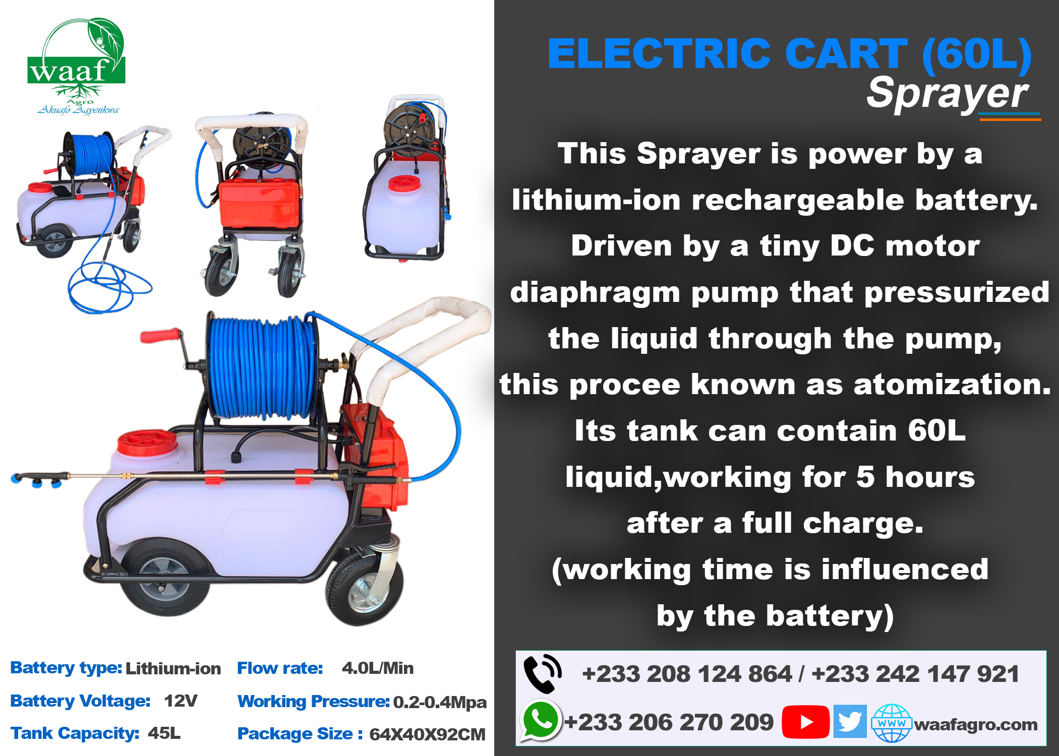 60L Spray WITH INS